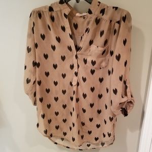 Modcloth heart tunic